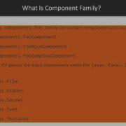 Diving Into JSF API What Are Component Type Component Family And Renderer Type Packtpub Com