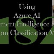 Using Azure AI Document Intelligence Studio Custom Classification Model GCast 182