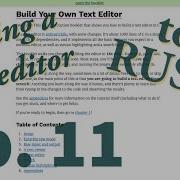 Porting A Text Editor To Rust Relative Line Numbers And Config Files