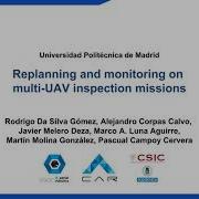 Replanning And Monitoring On Multi UAV Inspection Missions