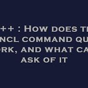 C How Does The Opencl Command Queue Work And What Can I Ask Of It