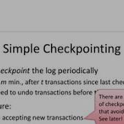 Database Development Lecture 9 Redo Undo Locking And Checkpoints