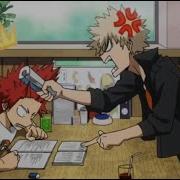 Bakugo Helps Kirishima Study