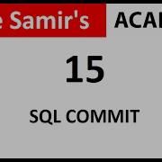 How To Save Changes In Oracle Database
