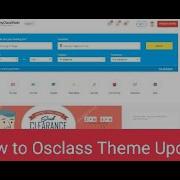 Osclass Theme Update How To Osclass Theme Update