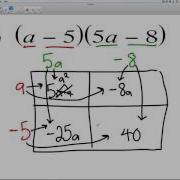 Multiplying Polynomials Box Method