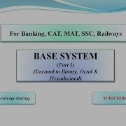 Number System Base System Part 1 Conversion From Decimal To Binary Octal Hexadecimal Numbers