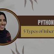 52Python Tutorial For Beginners Types Of Inheritance Single Multiple Multilevel Heirarchical Hybrid