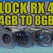 How To Flash RX480 VBIOS 4GB To 8GB