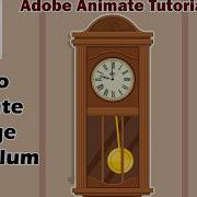 Vintage Pendulum Clock Animation Adobe Animate Tutorial