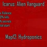 Doom II Icarus Alien Vanguard Map12 Hydroponics Ultra Violence 100