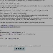 Java Practice It Exercise 14 14 ReverseFirstK Collections Stacks And Queues Stacks Queues