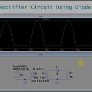 Half Wave Rectifier Circuit Using Diode Derivation Simulation Using LTspice And Compare Results