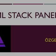 XAML STACK PANEL