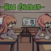 FNF A DDLC Plus Mod Hug Energy FC