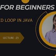 Nested Loop In Java Java For Beginners L 23 Java Computer Avishi Jain