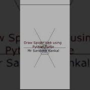 Draw Spider Web Using Python Turtle