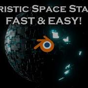 Циклическая анимация Sci Fi Space Hub руководство по Blender