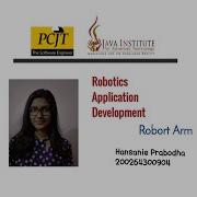 Robotic Application Development Robo Arm 1st Year Java Institute