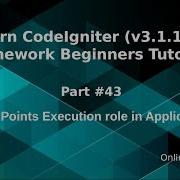 Learn CodeIgniter V3 1 10 Framework Beginners Tutorial 43 Hook Points Execution In Application