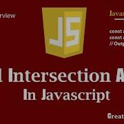 JavaScript Tutorial Find Intersection Of Two Arrays Easily Find Common Values In Two Arrays