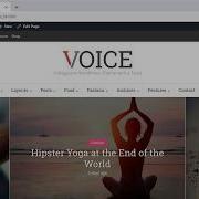 Modules Setup Home Page Voice WordPress Theme