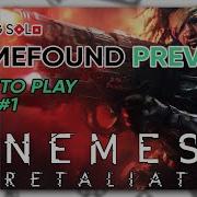 Nemesis Retaliation GameFound Preview Solo Playthrough Part 1