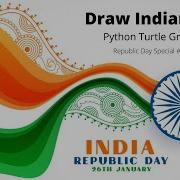 Republic Day Special Drawing The Indian Flag Using Python Turtle Graphics Shorts