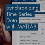 Synchronizing Time Series Data Using MATLAB
