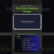 Portfolio Website Design Codinglove Coding Coderslife Csstricks Programming Codinglover