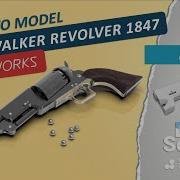SolidWorks Tutorial Colt Walker Revolver 1 Barrel Step By Step Guide