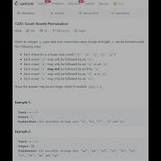 1220 Count Vowels Permutation