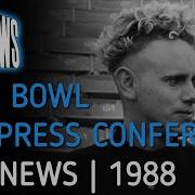Depeche Mode 101 Rose Bowl Press Conference MTV News 1988