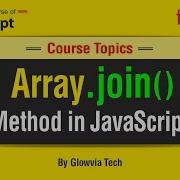 Array Join Method In JavaScript Join Method Tutorial In Hindi Urdu