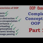 Basic Concepts Of OOPS Tutorial Part 2