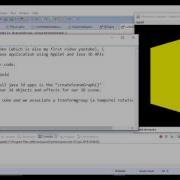 Java3D Tutorial 3D Cube Applet