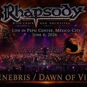 RHAPSODY In Tenebris Dawn Of Victory Live In Pepsi Center México City June 6 2026