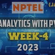 Data Analytics With Python NPTEL Week 4 Assignment Answers Nptel Skumaredu