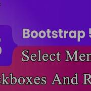 Bootstrap 5 Tutorial Select Menu Checkboxes And Radio Bootstrap 5 Lecture 19 Web Tech