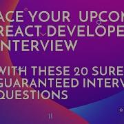 20 Guaranteed React Interview Questions For 2021 2022 Applies For Junior To Senior Developer Roles