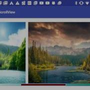 Android HorizontalScrollView Customization Usage