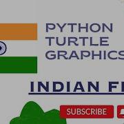 Drawing The Indian Flag With Python Turtle Graphics Python Tutorial