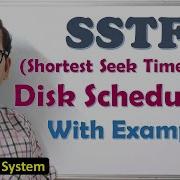 SSTF Disk Scheduling Algorithm In Operating System Shortest Seek Time First Algorithm OS