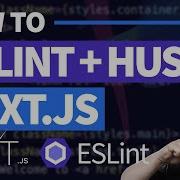 Automatic Next Js Code Linting With ESLint Husky Git Hooks