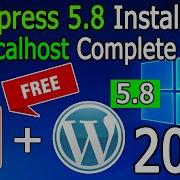 How To Install WordPress 5 8 On Xampp Server Localhost 2021 Update Complete Guide Xampp WordPress
