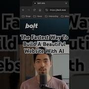 The Fastest Way To Build A Beautiful Website With AI Bolt New Tutorial