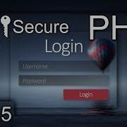 Secure Login Form Authentication System Cookies Sessions Token PDO PHP MySQL Tutorial Part 5