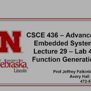 CSCE 436 Lab 4 Intro Function Generation