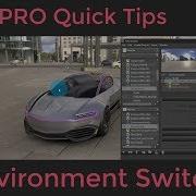 VRED Quick Tips Environment Switch