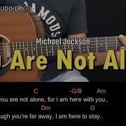 You Are Not Alone Michael Jackson EASY Guitar Tutorial With Chords Guitar Lessons